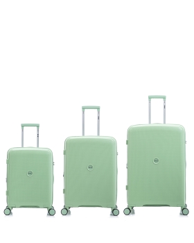 Σετ 3 βαλίτσες RCM 425 Πράσινο
