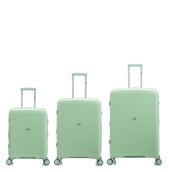 Σετ 3 βαλίτσες RCM 425 Πράσινο
