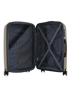 Βαλίτσα σκληρή Μεσαία RCM 585/24 Καφέ