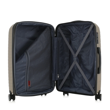 Βαλίτσα σκληρή Μεσαία RCM 585/24 Καφέ