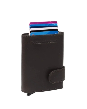 Καρτοθήκη THE CHESTERFIELD BRAND Leicester C08.038201 Καφέ