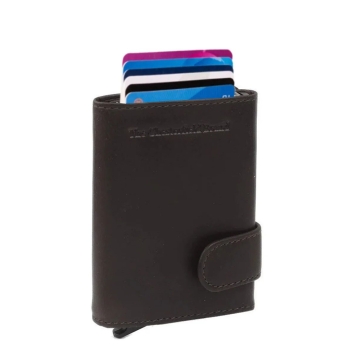 Καρτοθήκη THE CHESTERFIELD BRAND Leicester C08.038201 Καφέ