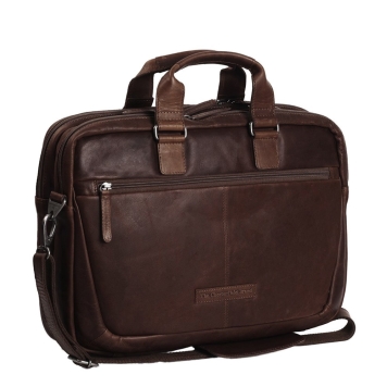 Δερμάτινος χαρτοφύλακας THE CHESTERFIELD BRAND C40.101001 Καφέ