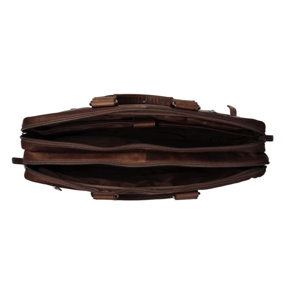 Δερμάτινος χαρτοφύλακας THE CHESTERFIELD BRAND C40.101001 Καφέ