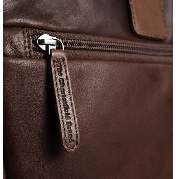 Δερμάτινος χαρτοφύλακας THE CHESTERFIELD BRAND C40.101001 Καφέ