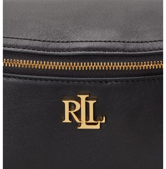 Τσαντάκι Μέσης  RALPH LAUREN Leather Marcy Belt Bag 431934832/003 Μαύρο