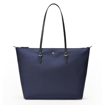 Τσάντα RALPH LAUREN Large Keaton Nylon Tote Bag 431950007/001 Μπλε