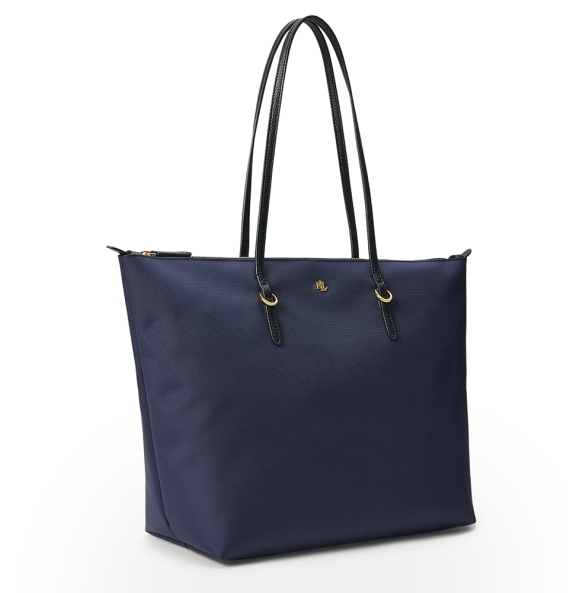 Τσάντα RALPH LAUREN Large Keaton Nylon Tote Bag 431950007/001 Μπλε