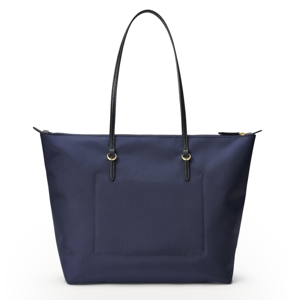 Τσάντα RALPH LAUREN Large Keaton Nylon Tote Bag 431950007/001 Μπλε