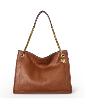 Τσάντα RALPH LAUREN Leather Large Bradley Tote Bag 431969352 Ταμπά