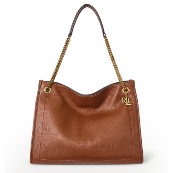 Τσάντα RALPH LAUREN Leather Large Bradley Tote Bag 431969352 Ταμπά