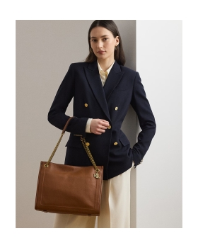 Τσάντα RALPH LAUREN Leather Large Bradley Tote Bag 431969352 Ταμπά