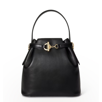 Τσάντα RALPH LAUREN Blaike Bucket Bag 431982787 Μαύρο