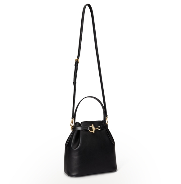 Τσάντα RALPH LAUREN Blaike Bucket Bag 431982787 Μαύρο