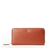 Πορτοφόλι RALPH LAUREN Leather Continental 432876730/004 Ταμπά