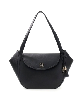 Τσάντα GUESS Coleen Flap Shoulder Bag HWBG9739190 Μαύρο