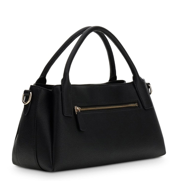 Τσάντα GUESS Camelia 3 Comp Satchel HWBG9742060 Μαύρο Τσάντα GUESS Camelia 3 Comp Satchel HWBG9742060 Μαύρο