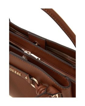 Τσάντα GUESS Camelia 3 Comp Satchel HWBG9742060 Ταμπά