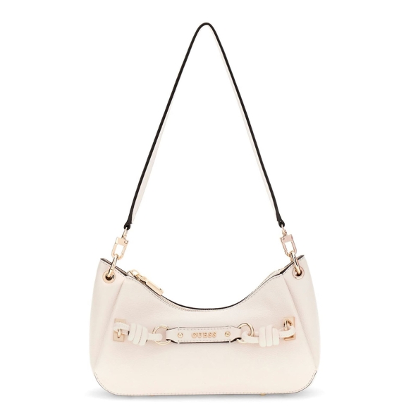 Τσάντα GUESS Camelia Shoulder Bag HWBG9742170 Ιβουάρ