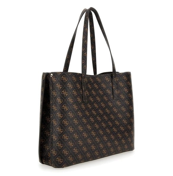 Τσάντα GUESS HWPG8778230 Meridian Girfriend Tote Καφέ