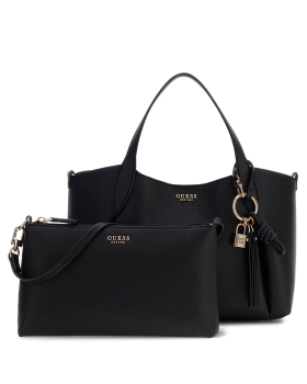 Τσάντα GUESS Melody 2 in 1 Satchel HWBG9735060 Μαύρο