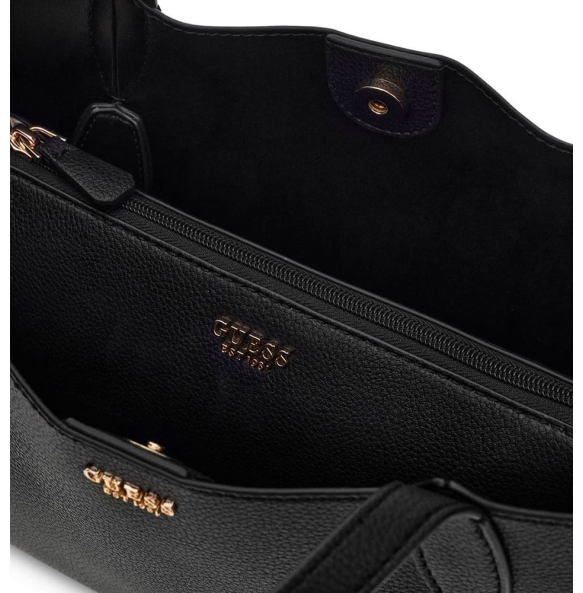 Τσάντα GUESS Melody 2 in 1 Satchel HWBG9735060 Μαύρο