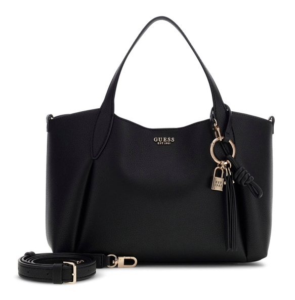 Τσάντα GUESS Melody 2 in 1 Satchel HWBG9735060 Μαύρο
