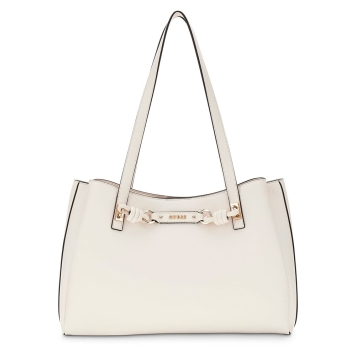 Τσάντα GUESS Camelia 3 Comp Tote HWBG9742230 Ιβουάρ