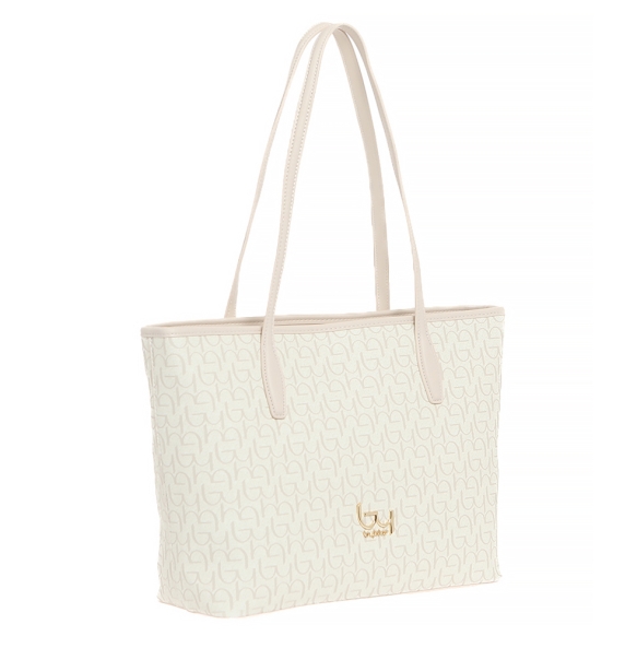 Τσάντα ByBYBLOS Notredame Shopping BYBS64A01 Ιβουάρ