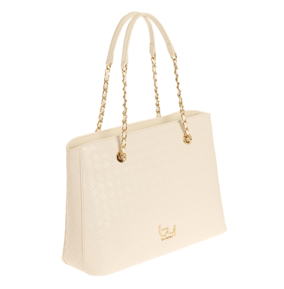 BY BYBLOS DESIRE SHOPPER BAG BYBS95B01 Λευκό