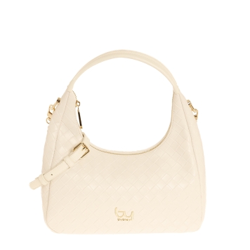 BY BYBLOS DESIRE HOBOS HANDBAG BYBS95B05 Λευκό
