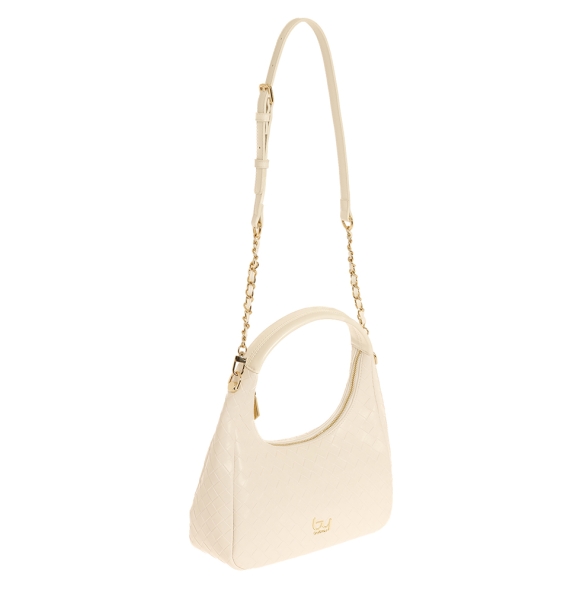 BY BYBLOS DESIRE HOBOS HANDBAG BYBS95B05 Λευκό BY BYBLOS DESIRE HOBOS HANDBAG BYBS95B05 Λευκό