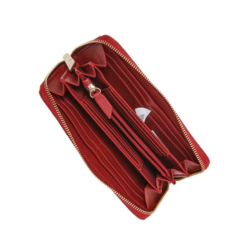 Πορτοφόλι ByBYBLOS Lily BYPS58B155 Κόκκινο Κροκό