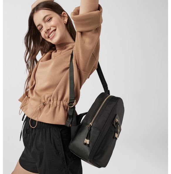 Σακίδιο TOUS Mochila Brunock Chain 2001035251 Μαύρο