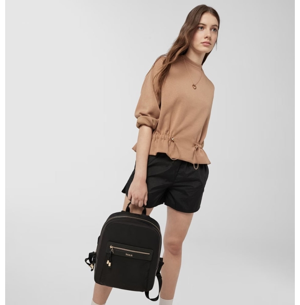 Σακίδιο TOUS Mochila Brunock Chain 2001035251 Μαύρο