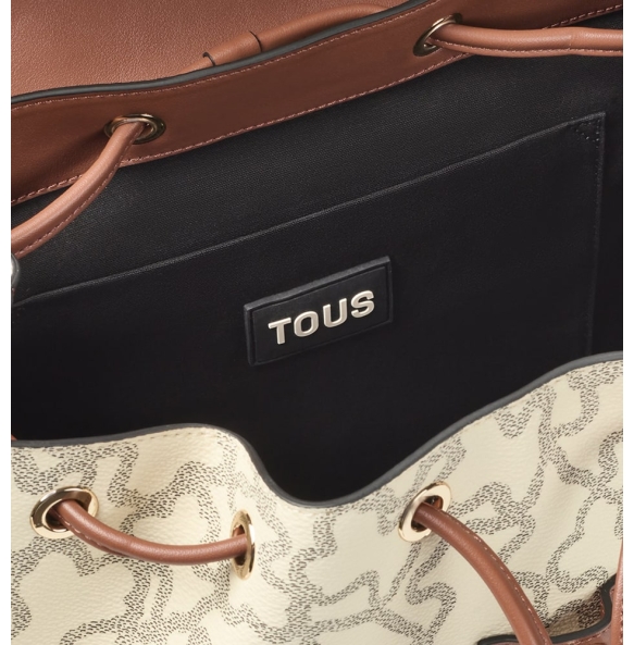Σακίδιο TOUS Mochila Kaos Icon 2001405103 Multi Μπεζ.