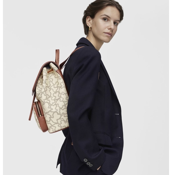 Σακίδιο TOUS Mochila Kaos Icon 2001405103 Multi Μπεζ.