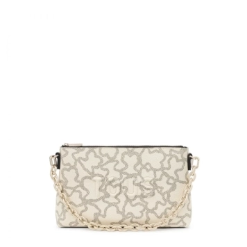 Τσάντα TOUS Clutch Kaos Icon 2001503003 Multi Μπεζ