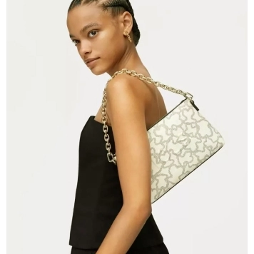 Τσάντα TOUS Clutch Kaos Icon 2001503003 Multi Μπεζ