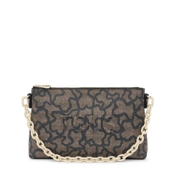 Τσάντα TOUS Clutch Kaos Icon 2001503053 Multi Καφέ