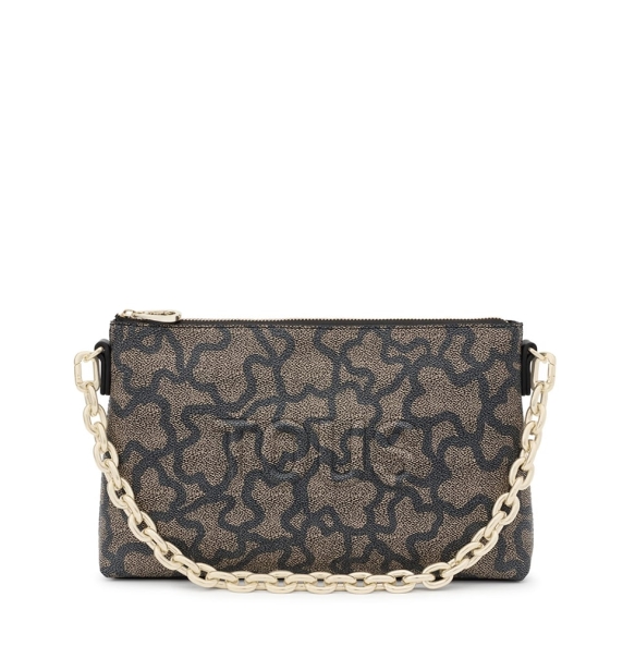 Τσάντα TOUS Clutch Kaos Icon 2001503053 Multi Καφέ