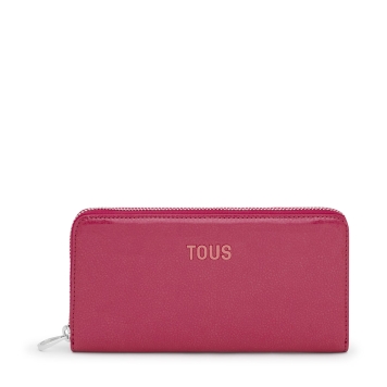 Πορτοφόλι TOUS Billetera New Drop 2002103625 Φουξ