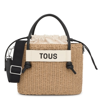 Τσάντα TOUS Capazo Tote Scoubidou 2001663243 Μαύρο