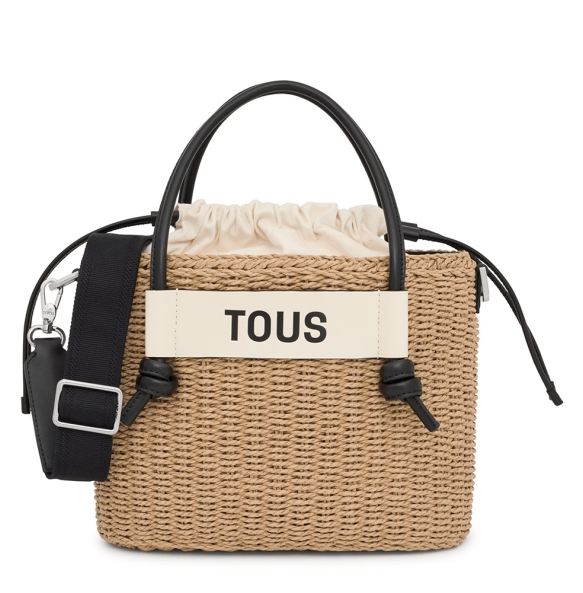 Τσάντα TOUS Capazo Tote Scoubidou 2001663243 Μαύρο