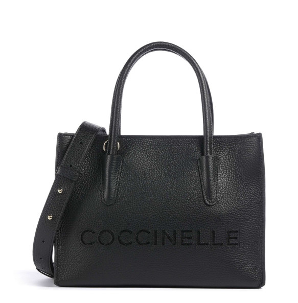 Τσάντα COCCINELLE Myrtha26 Small E1UAK180101 Μαύρο