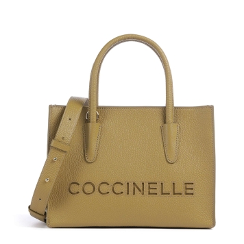 Τσάντα COCCINELLE Myrtha26 Small E1UAK180101 Λαδί