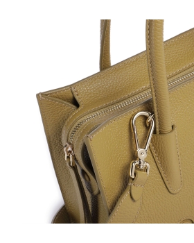 Τσάντα COCCINELLE Myrtha26 Small E1UAK180101 Λαδί