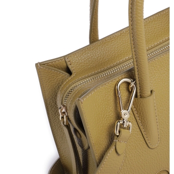 Τσάντα COCCINELLE Myrtha26 Small E1UAK180101 Λαδί