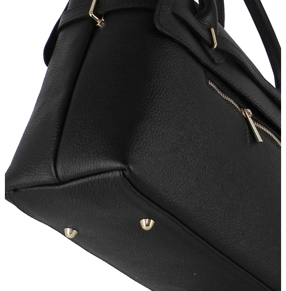 Δερμάτινη Τσάντα GUY LAROCHE 1237 Μαύρο Δερμάτινη Τσάντα GUY LAROCHE 1237 Μαύρο