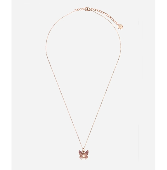 Κολιέ ALVIERO MARTINI 1A CLASSE Papillons necklace 1698714 Ροζ Χρυσό Κολιέ ALVIERO MARTINI 1A CLASSE Papillons necklace 1698714 Ροζ Χρυσό